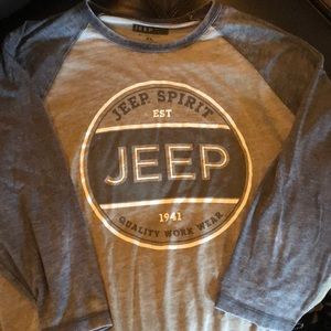 Men’s Raglan Jeep T-Shirt